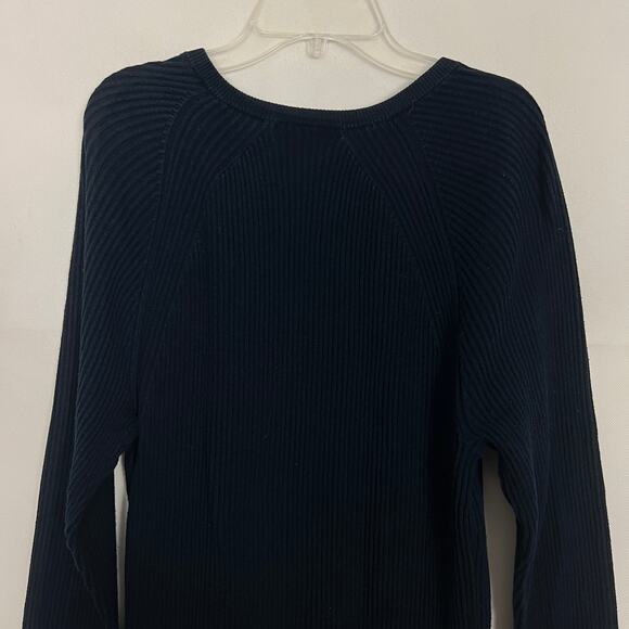 International Concepts Men's Ribbed Black Pullover Sweater Size Large - Picture 5 of 8